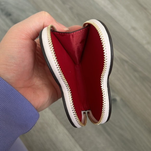 NWT Kate Spade Loveshack Heart Coin Purse w/ Keychain, Pink Multi - Picture 6 of 6